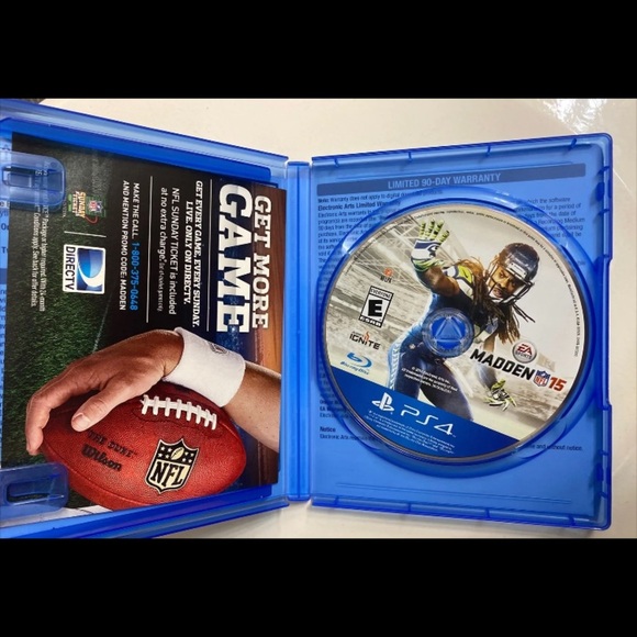 Madden NFL 15 (Sony PlayStation 4) PS4 VIDEO GAME DISC & CASE TESTED & WORKING - Picture 3 of 7